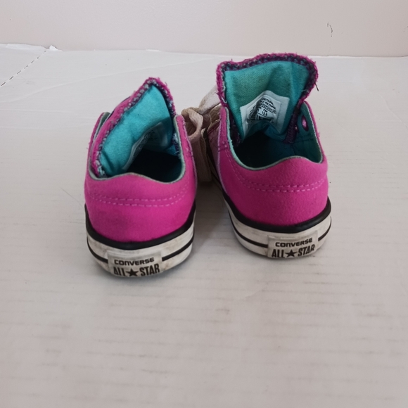 Converse 756086F Girls Baby Chuck Taylor Toddler Shoes Sneakers Size 5 Infant - Picture 3 of 8